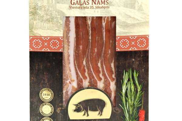 Vītināta cūkgaļas krūtiņa, sagriezta 80g