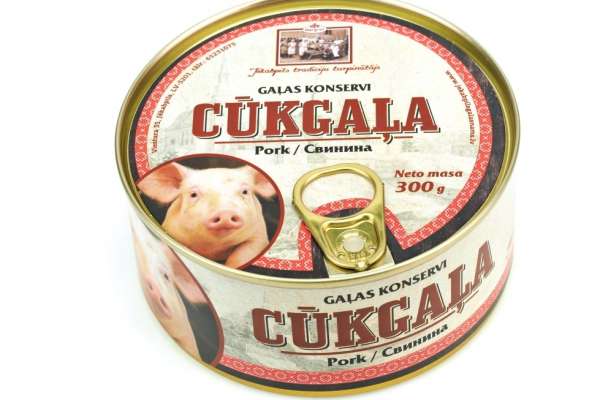 Konservi cūkgaļas