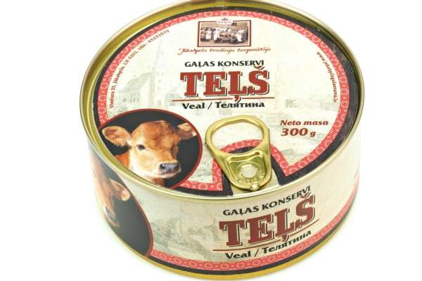Konservi teļa gaļas
